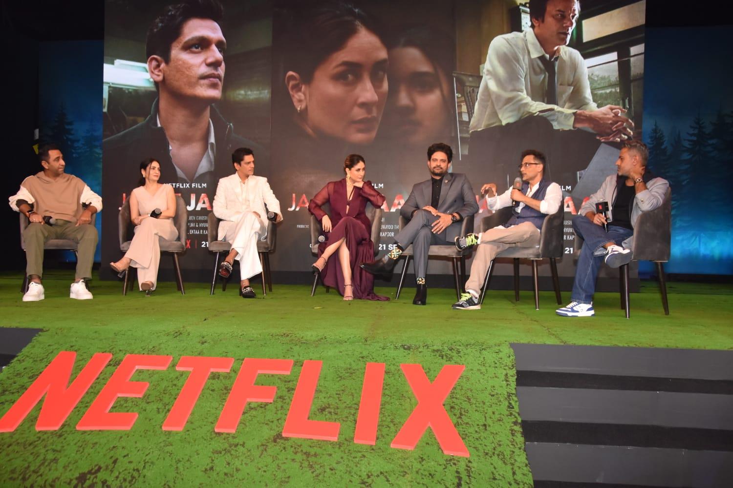  Notably, this marks Kareena Kapoor Khan's debut on the OTT platform, and she's joined by the talented actors Vijay Varma and Jaideep Ahlawat. The trio recently graced a special event to celebrate the trailer release of this highly anticipated series.
